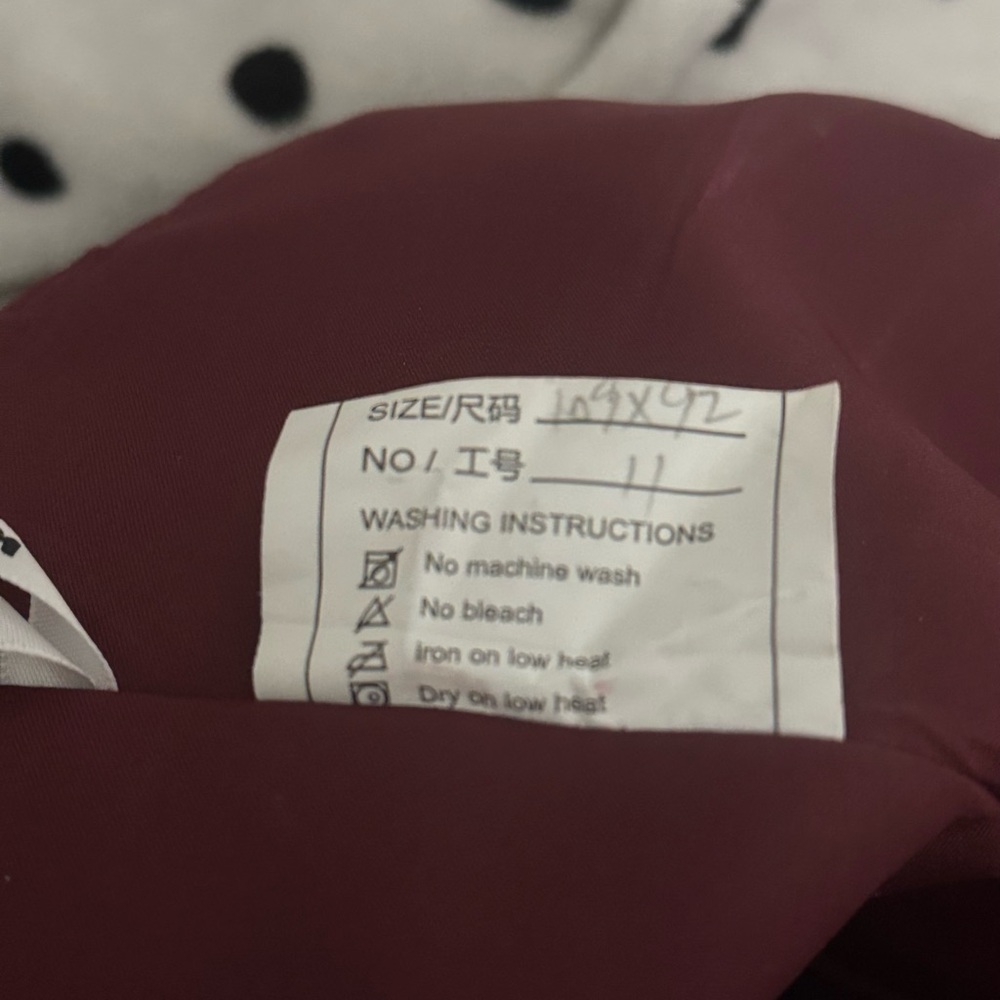 Burgundy Bridesmaid/Formal  Dress
